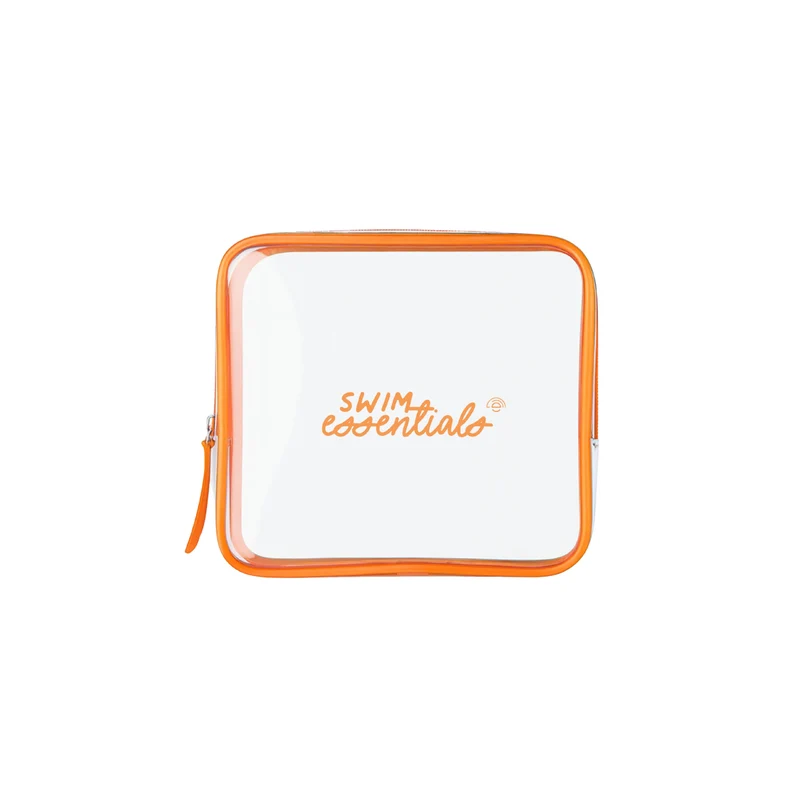 Cosmetic Bag - Transparent Orange - Small