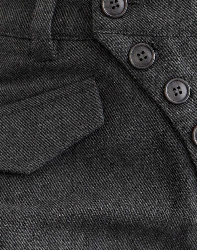 Penida Mini-Shorts aus „Heritage Twill“ in Grau
