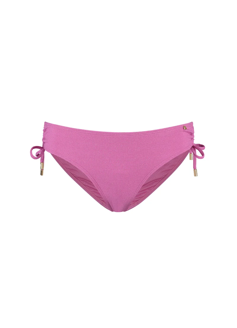 Pink Shimmer lace up bikinibroekje