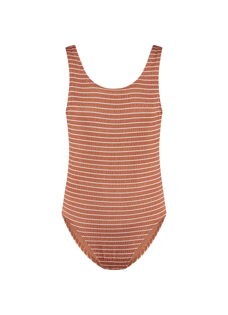 Kids Caramel Stripe badpak