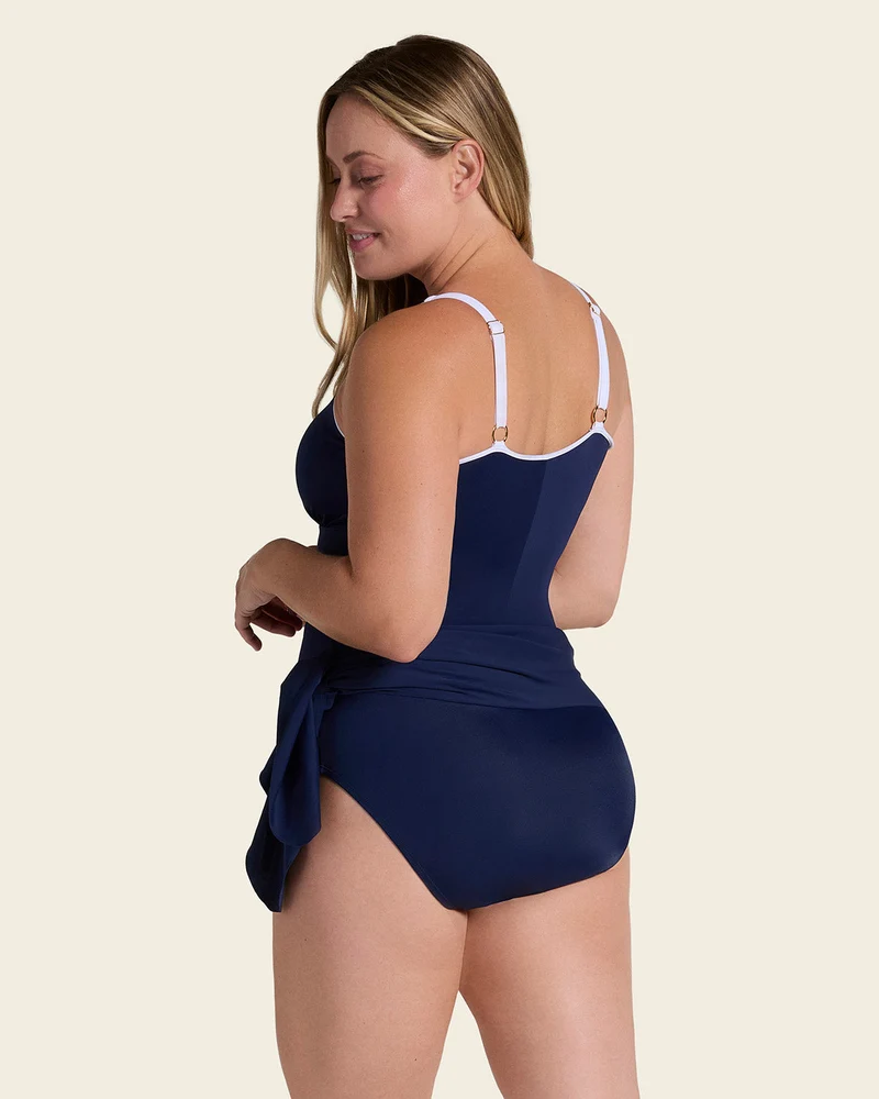 Multipurpose Corrigerend Badpak met Rokje | Leonisa