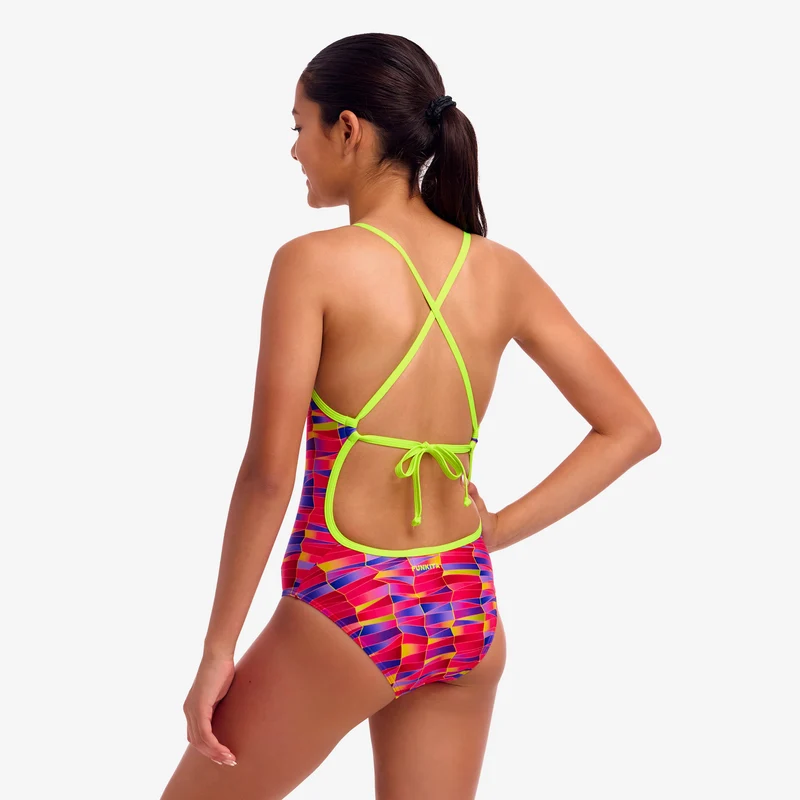 Funkita Mädchen Schwimmanzug Tie Me Tight Wriggle Walls