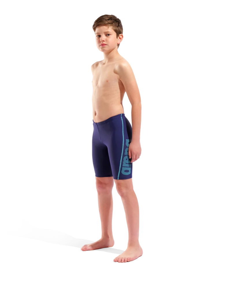 Arena Boys Jammer Big Logo Navy - Water