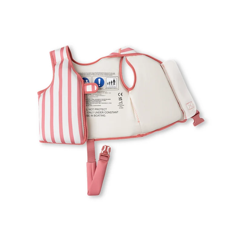 Swim Vest - Red - Seahorse - 2–3 Years