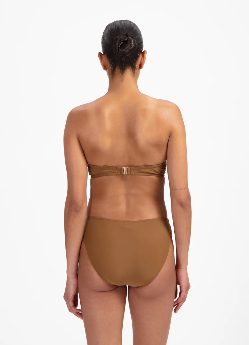 Copper multiway bikinitop