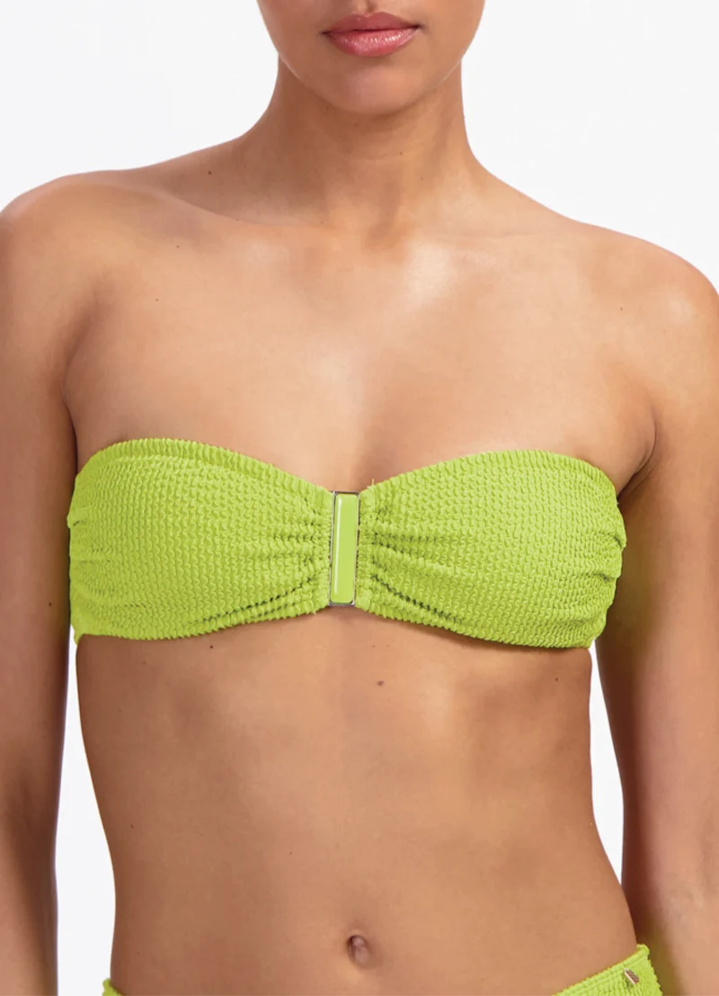 Pistache bandeau bikinitop