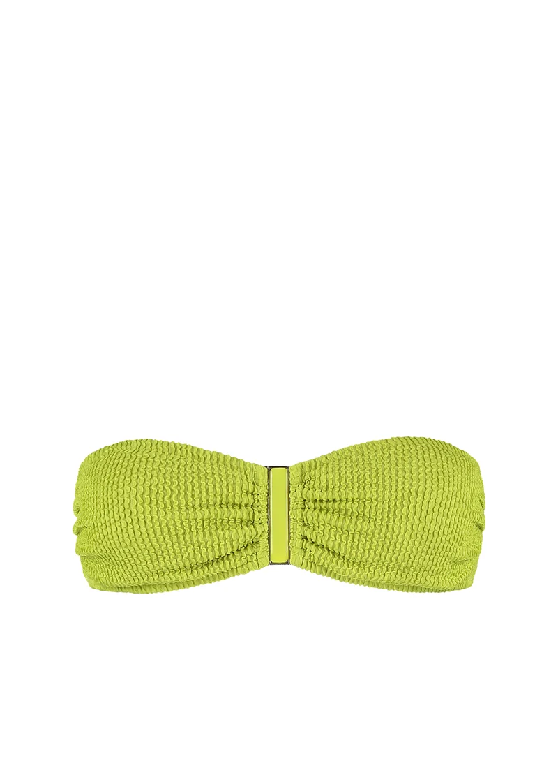 Pistache bandeau bikinitop