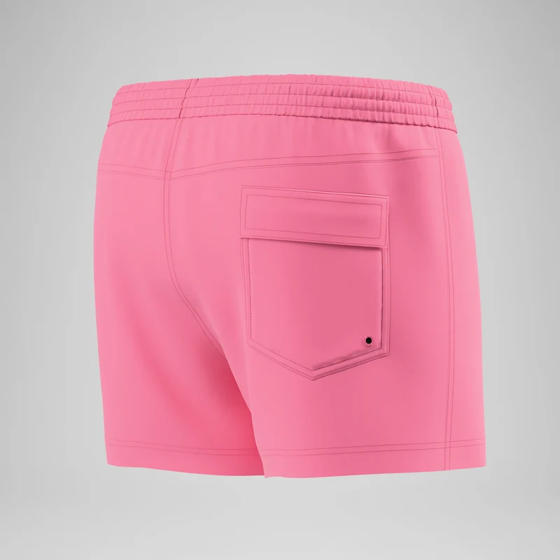 Men's Retro Swim Shorts Pink