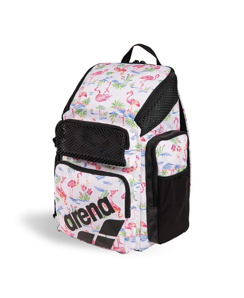 Arena One Go Rucksack 45L Allover Flamingo