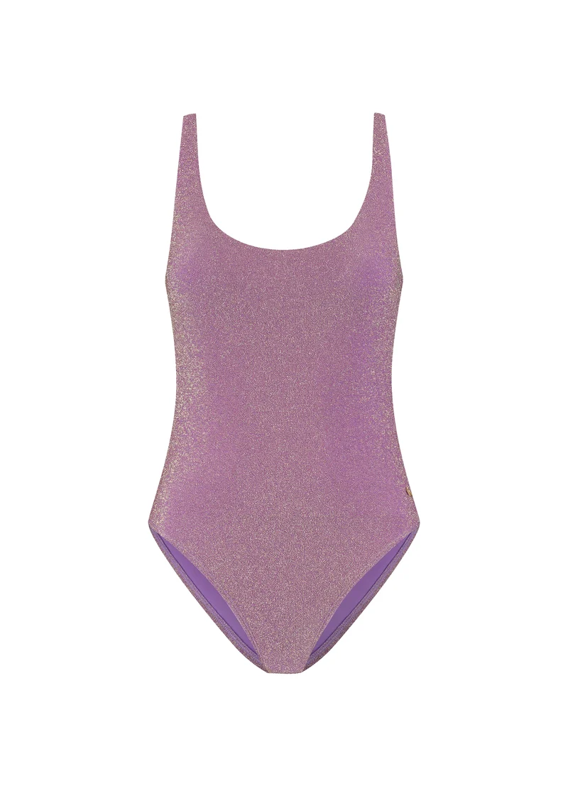Mauve Glitter badpak