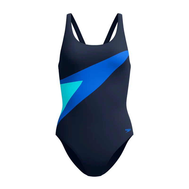 Speedo Damen Hyperboom Butterfly Back Peacoat - Deep Sapphire