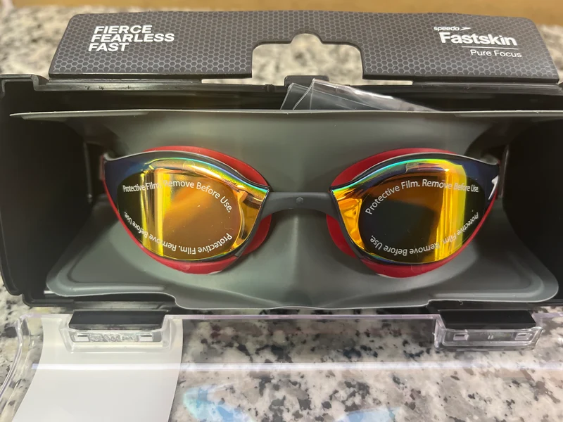 Speedo Schwimmbrille Fastskin Pure Focus Mirror