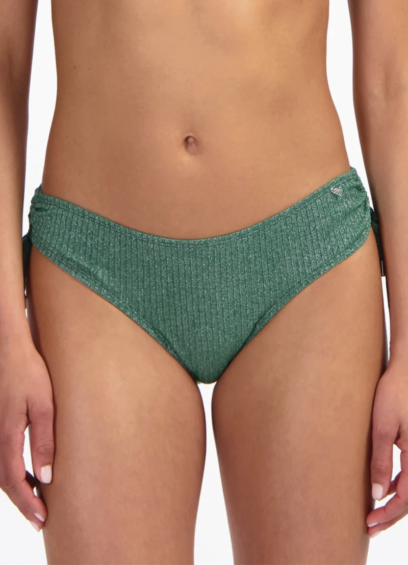 Green Glitter pull-up bikinibroekje