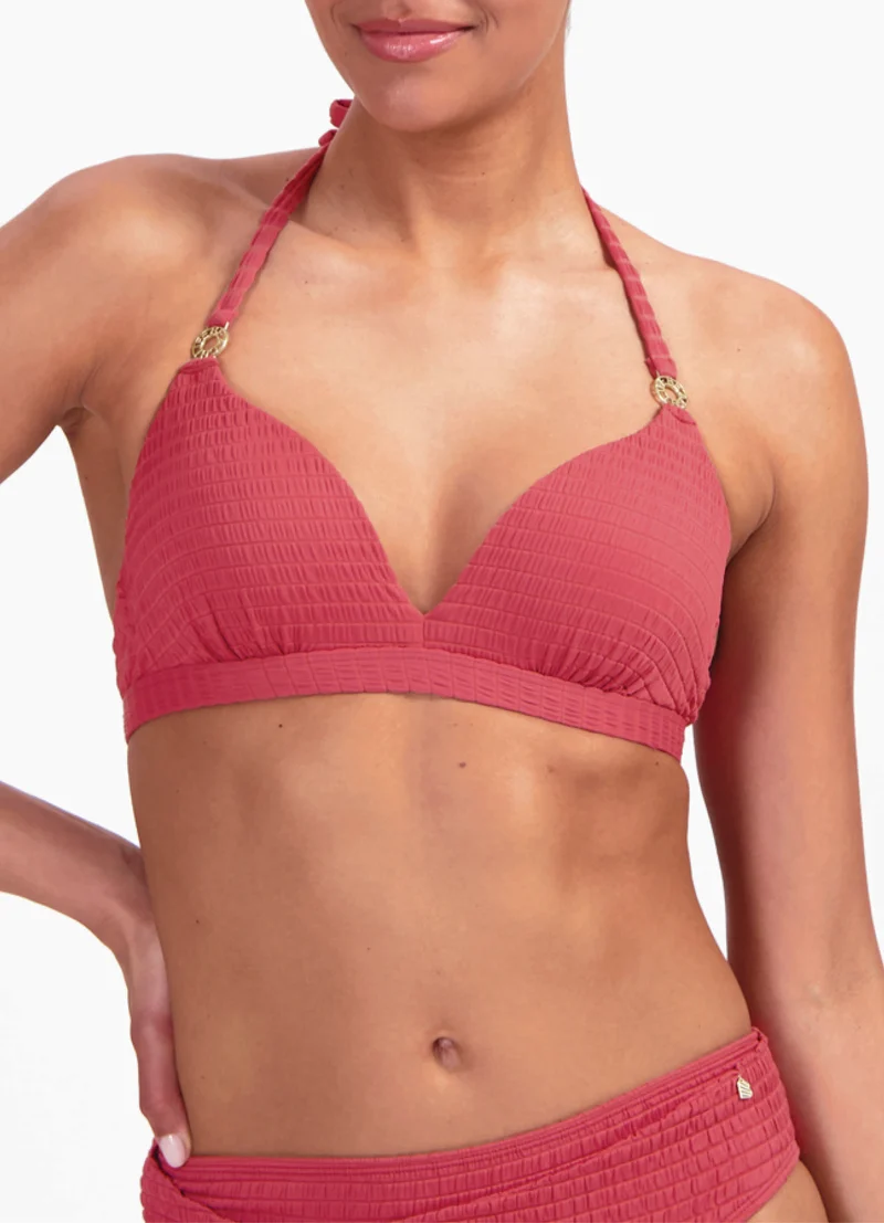 Berry halter bikinitop met beugel