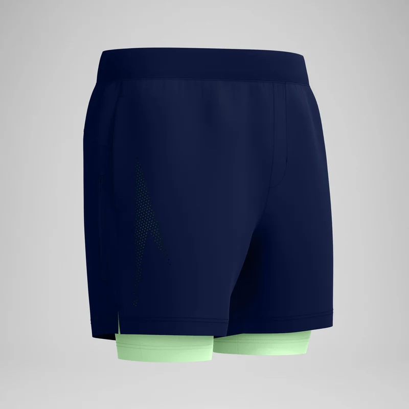 Men's Swim Shorts with Jammer Navy/Green