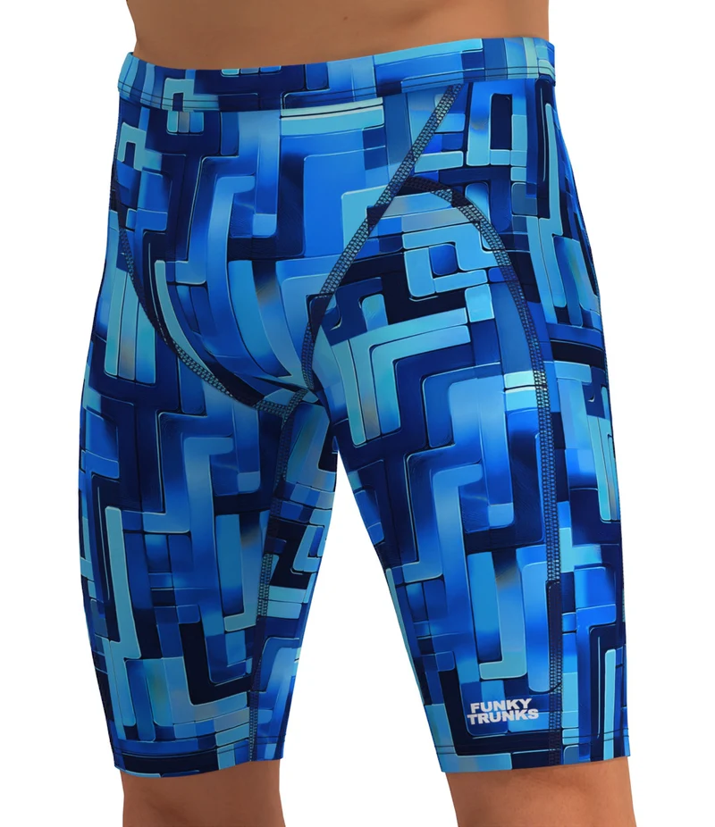 Funky Trunks Boys Training Jammer You Blued