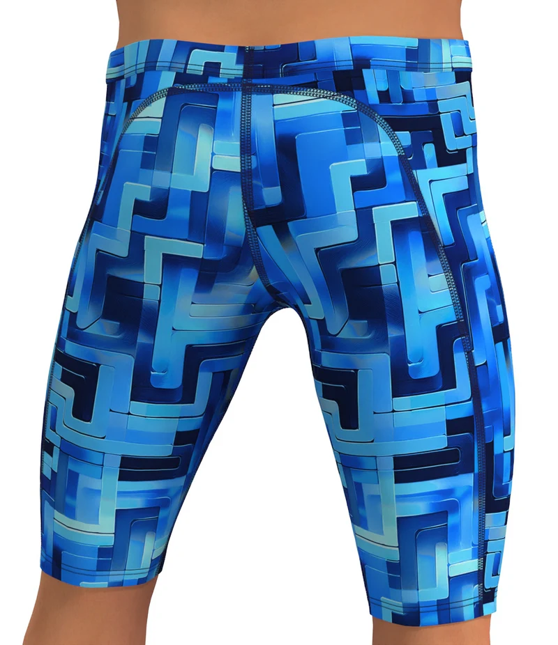 Funky Trunks Boys Training Jammer You Blued