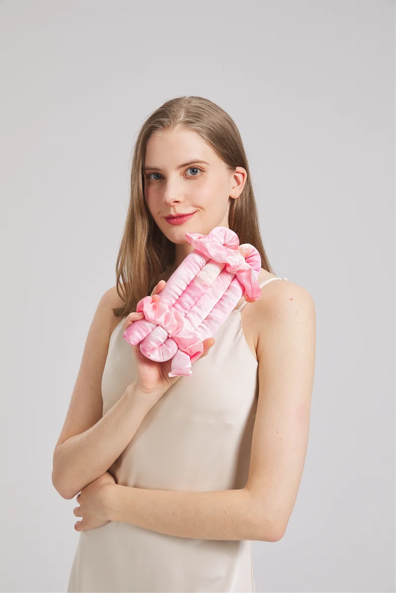 Wonderwear® Satin-Lockenset für die Nacht ohne Hitze