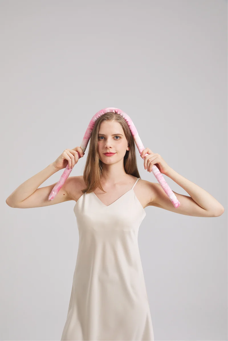 Wonderwear® Satin-Lockenset für die Nacht ohne Hitze