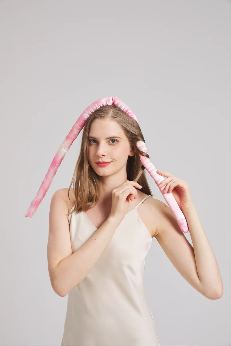 Wonderwear® Satin-Lockenset für die Nacht ohne Hitze