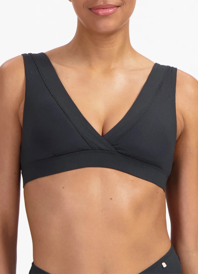 Vanilla & Black shape bikinitop