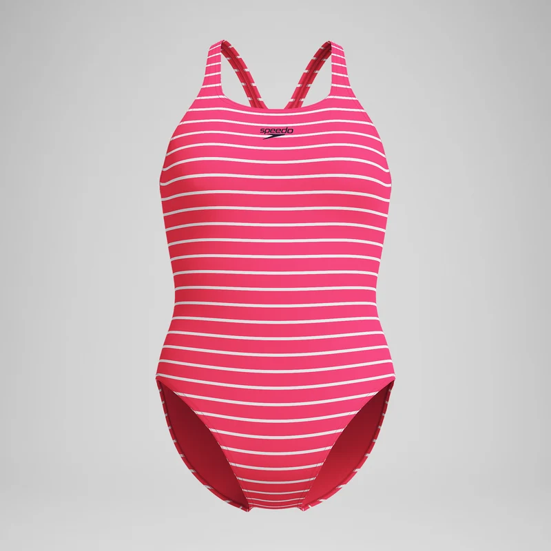 Women's Endurance+ Medalist Swimsuit Pink/White