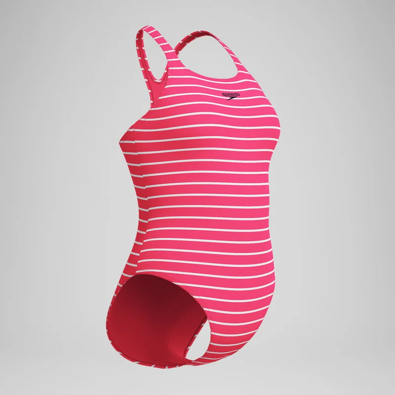 Women's Endurance+ Medalist Swimsuit Pink/White