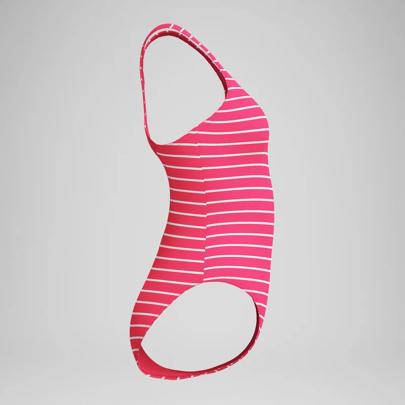 Women's Endurance+ Medalist Swimsuit Pink/White