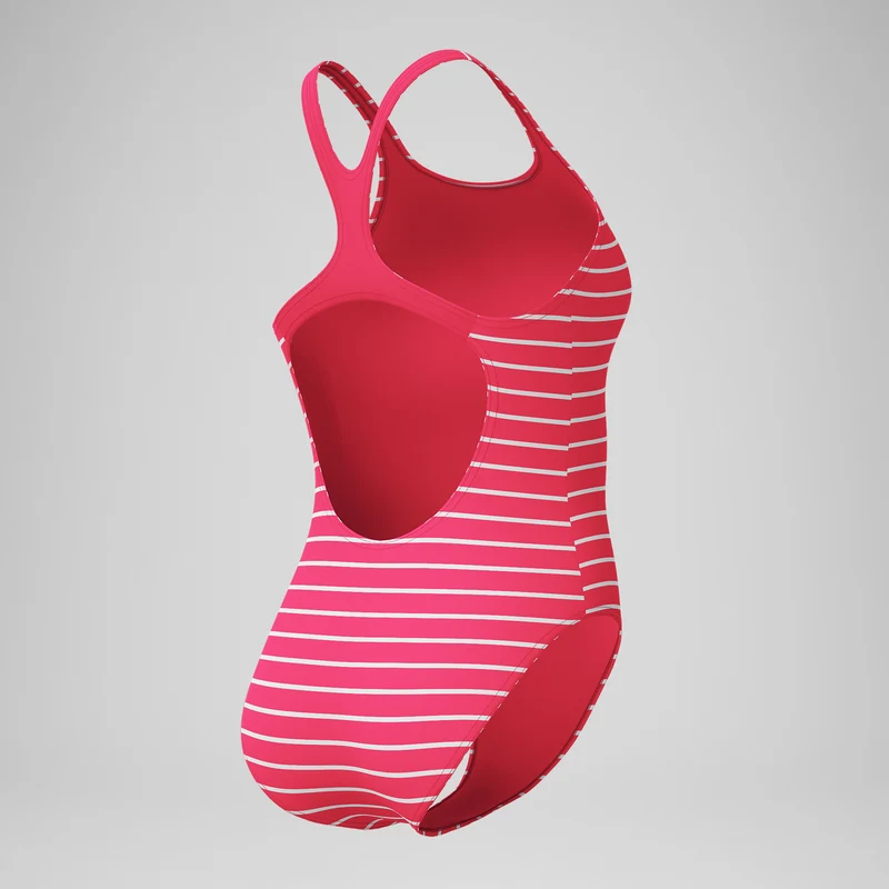 Women's Endurance+ Medalist Swimsuit Pink/White