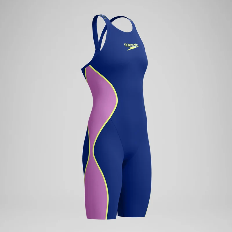 Women's Fastskin LZR Pure Intent 2.0 Closedback Kneeskin Navy/Purple