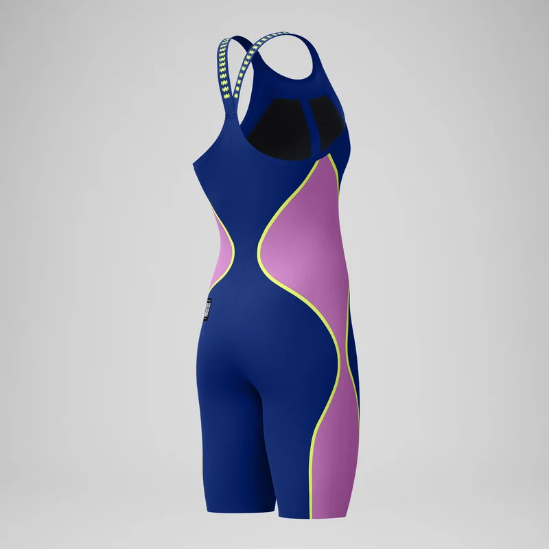 Women's Fastskin LZR Pure Intent 2.0 Closedback Kneeskin Navy/Purple