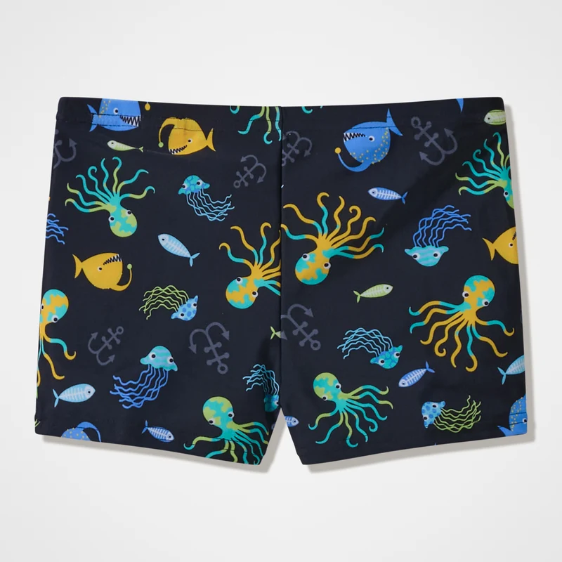 Infant Printed Aquashort Black