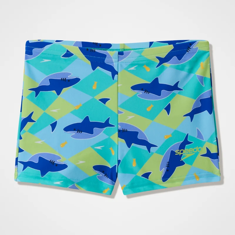 Infant Printed Aquashort Blue