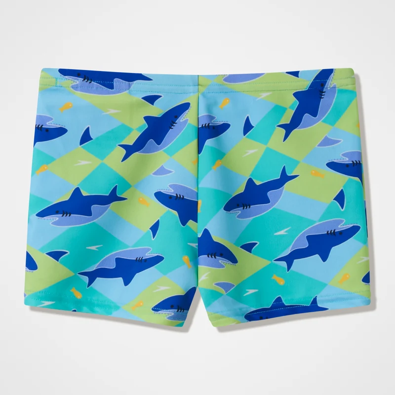 Infant Printed Aquashort Blue