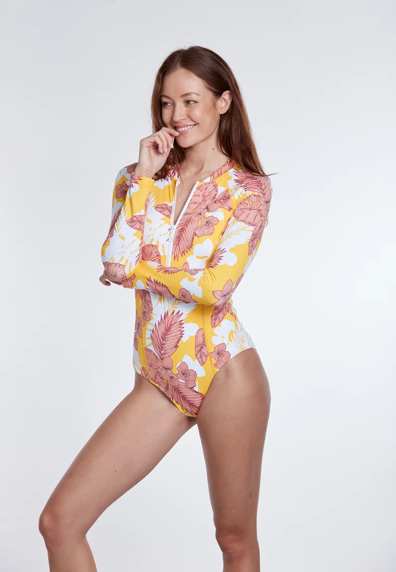 Bloom Longsleeve Surf Swimsuit