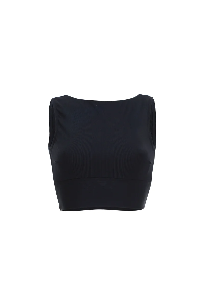 Pure Rib Crop Top