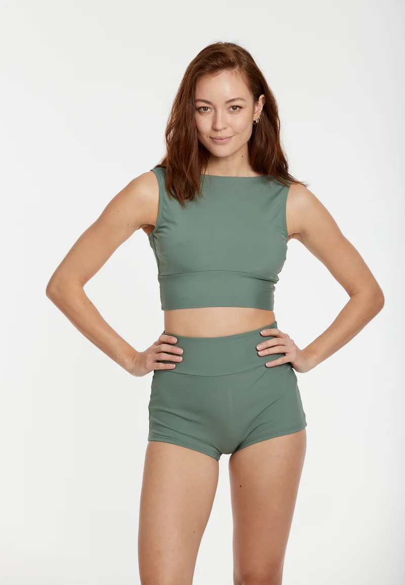 Pure Rib Crop Top