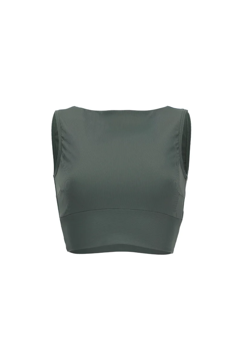 Pure Rib Crop Top