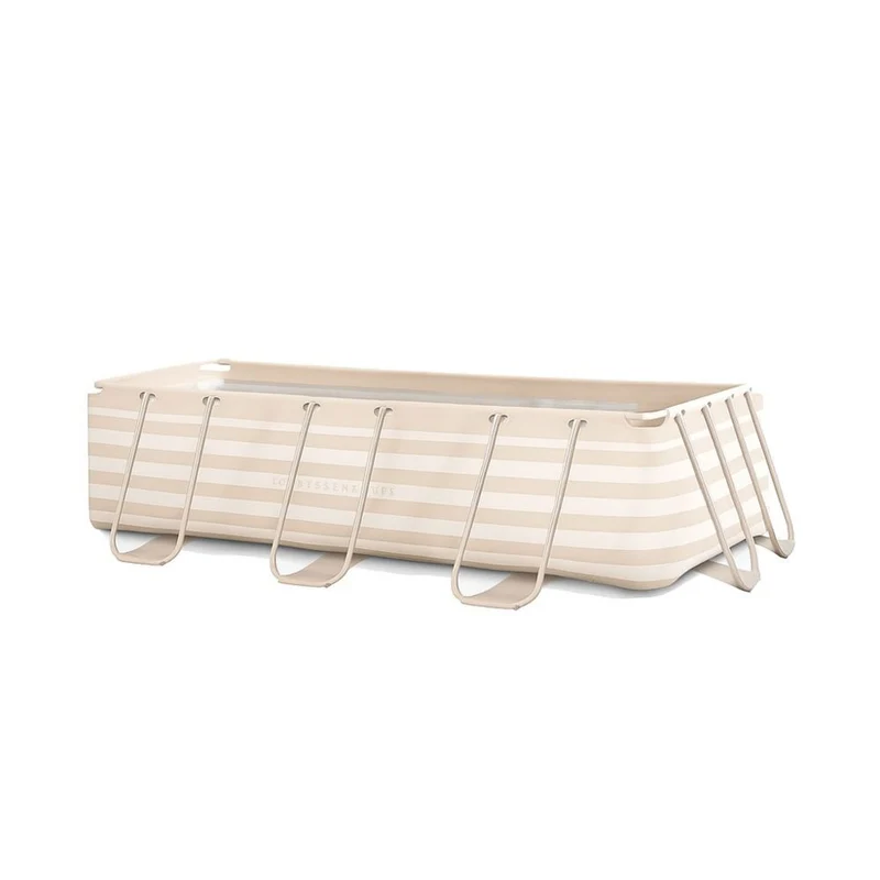 Frame Pool - Beige - Essence - With Filterpump & Stairs - 400 x 200 x 100 cm