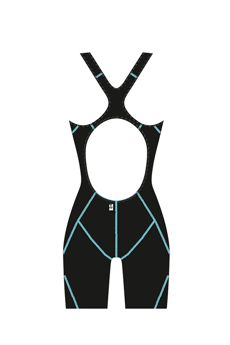 Aquafeel Mädchen Wettkampfanzug I-Nov N2K Openback Black-Water