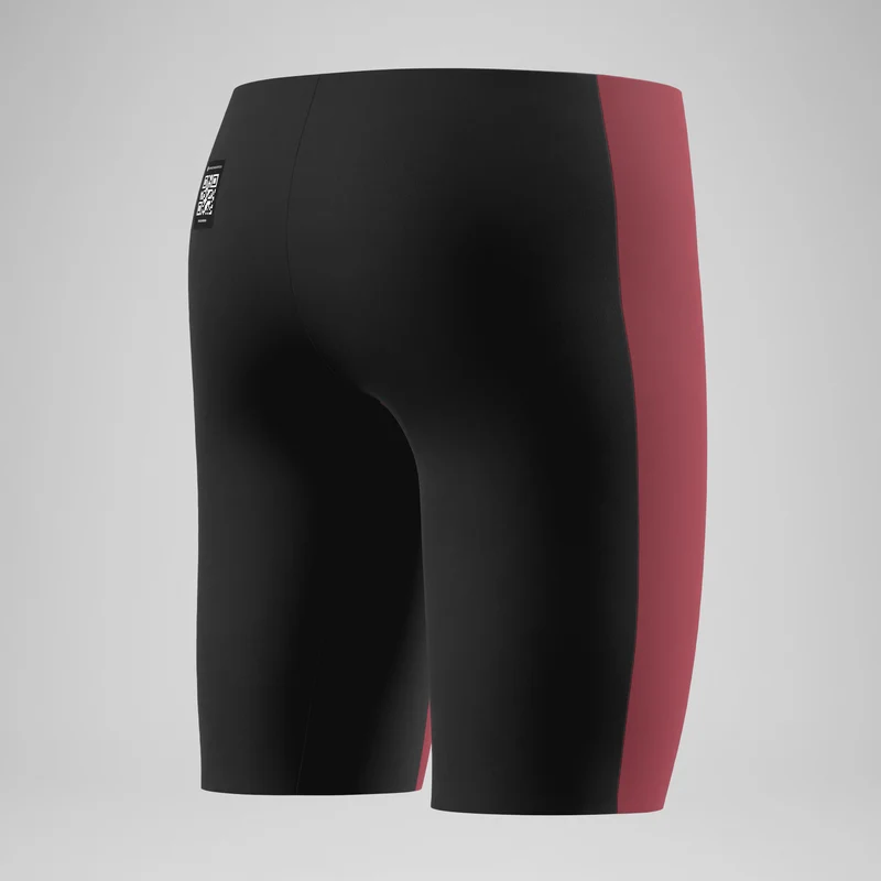 Boys Fastskin Endurance+ Max High Waist Jammer Red/Black