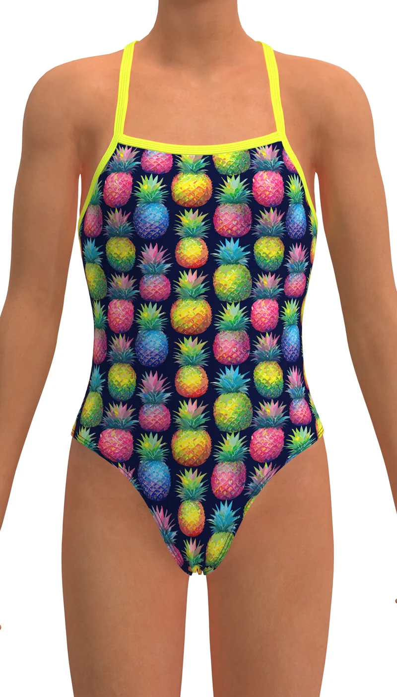 Funkita Mädchen Schwimmanzug Tie Me Tight Pine Gap