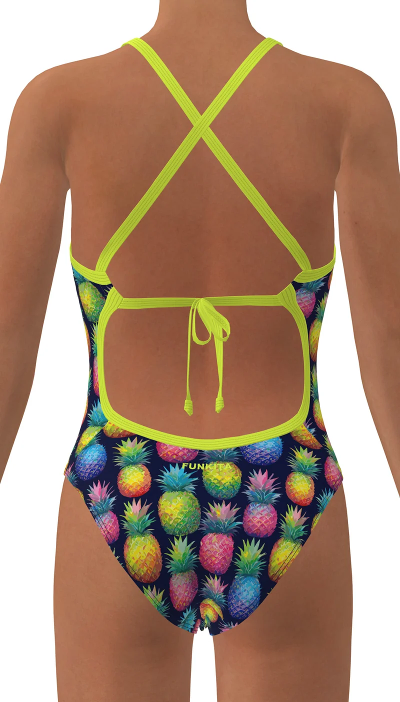 Funkita Mädchen Schwimmanzug Tie Me Tight Pine Gap