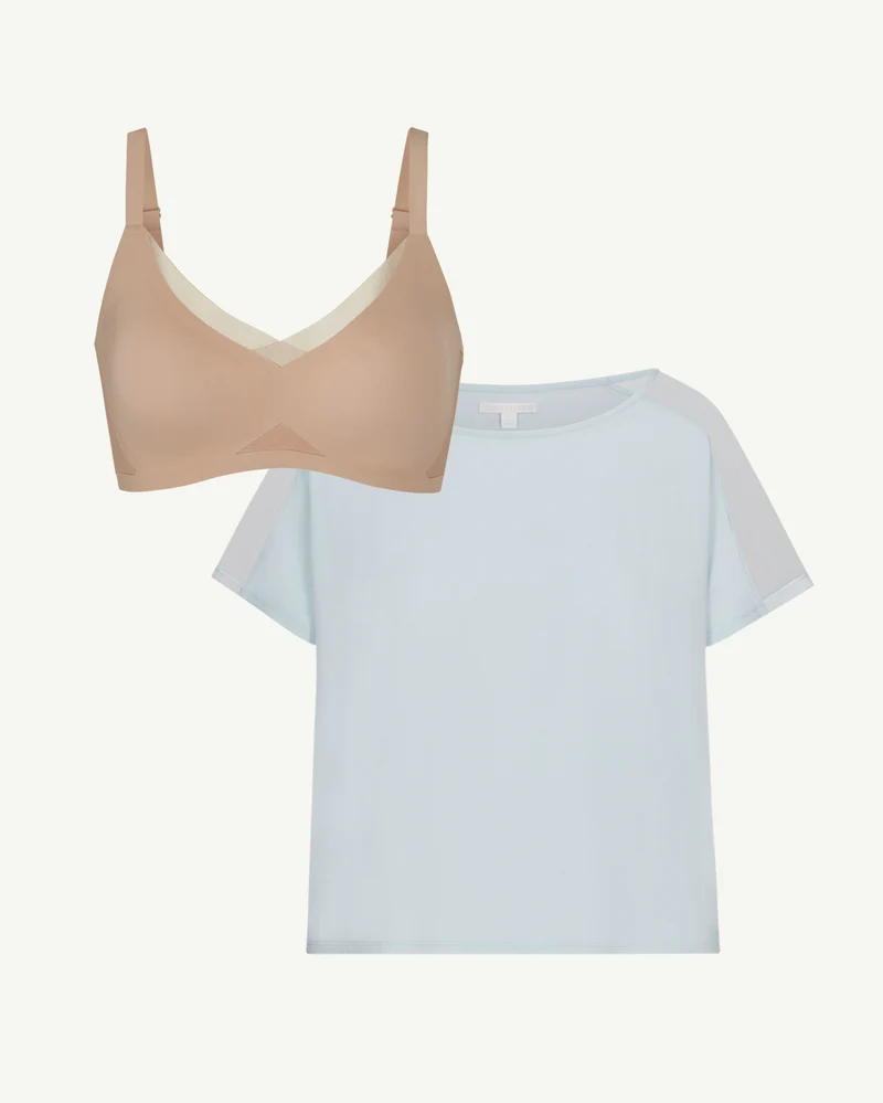 CrossOver Bra + Free Sleep Top