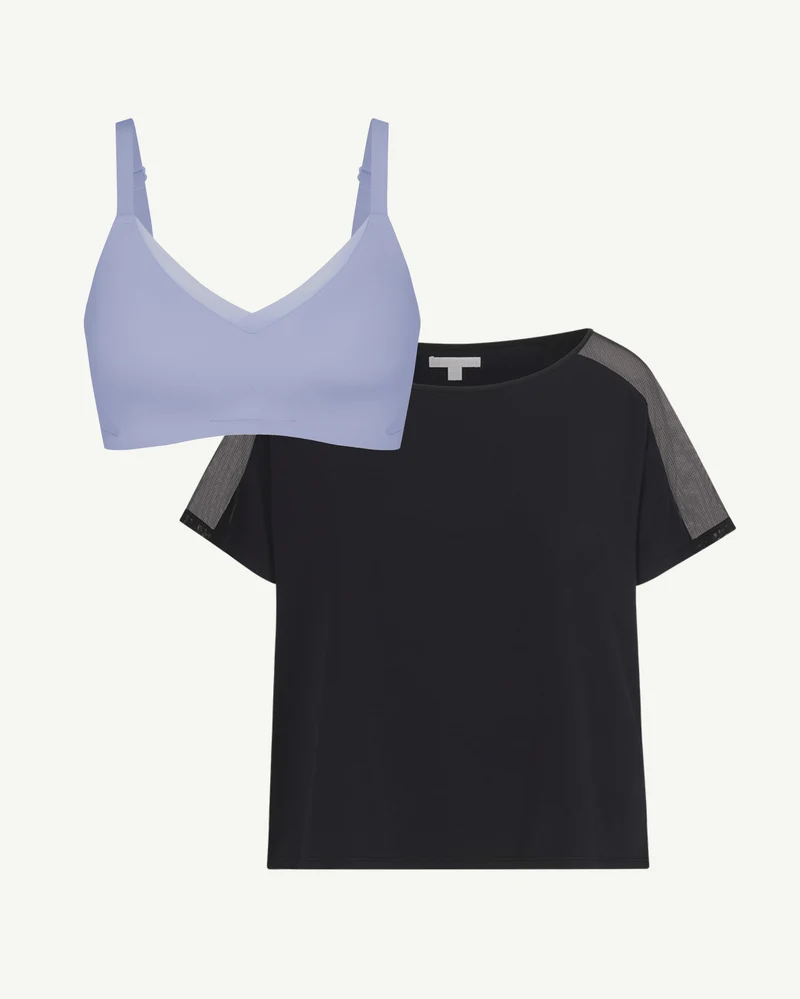 CrossOver Contour Bra + Free Sleep Top