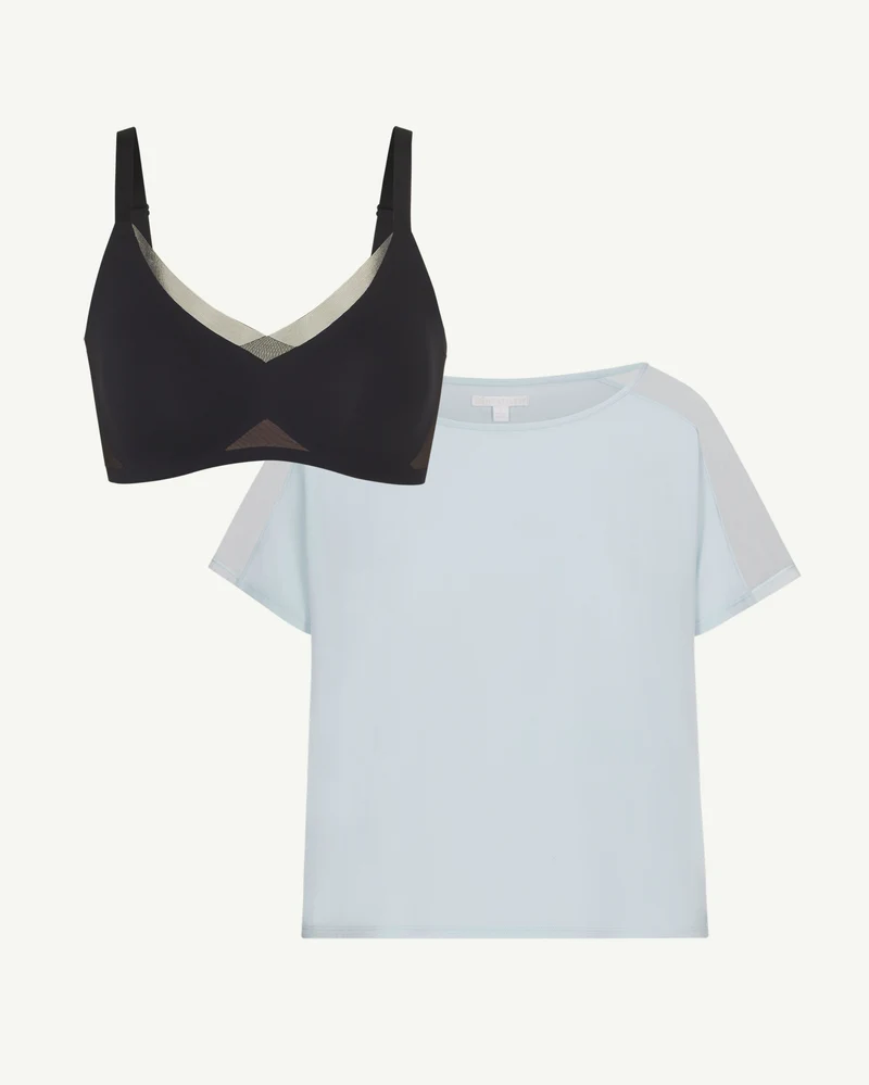CrossOver Contour Bra + Free Sleep Top