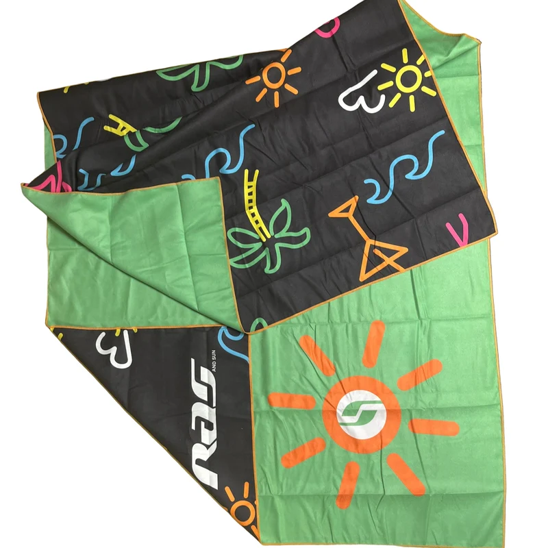 RAS Microfibre Handtuch Neon Summer