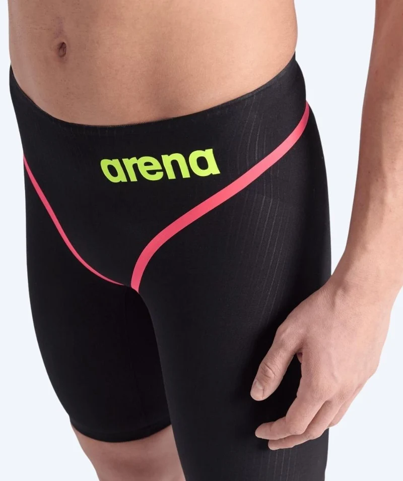 Arena Wettkampf Badehose für Herren - Carbon Core FX - Schwarz/Rot (Limited 2026)