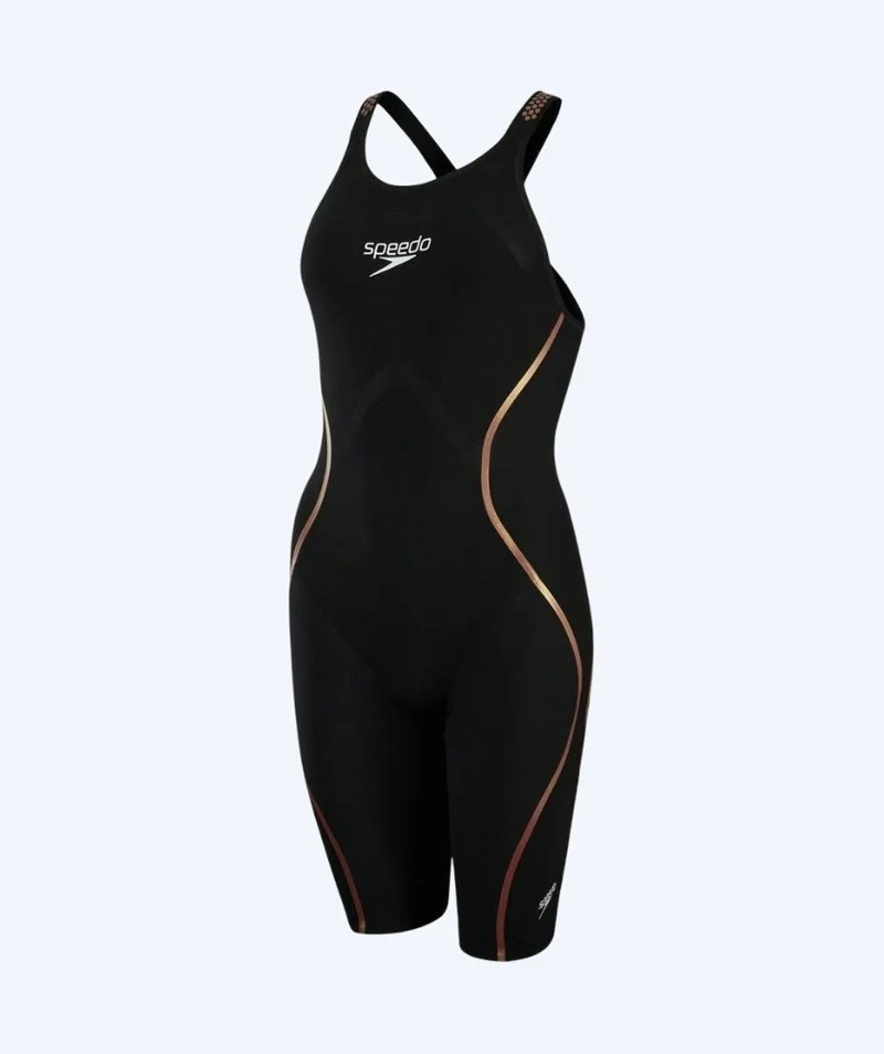 Speedo Wettkampf Badeanzug für Damen - LZR Pure Intent - Schwarz/Gold