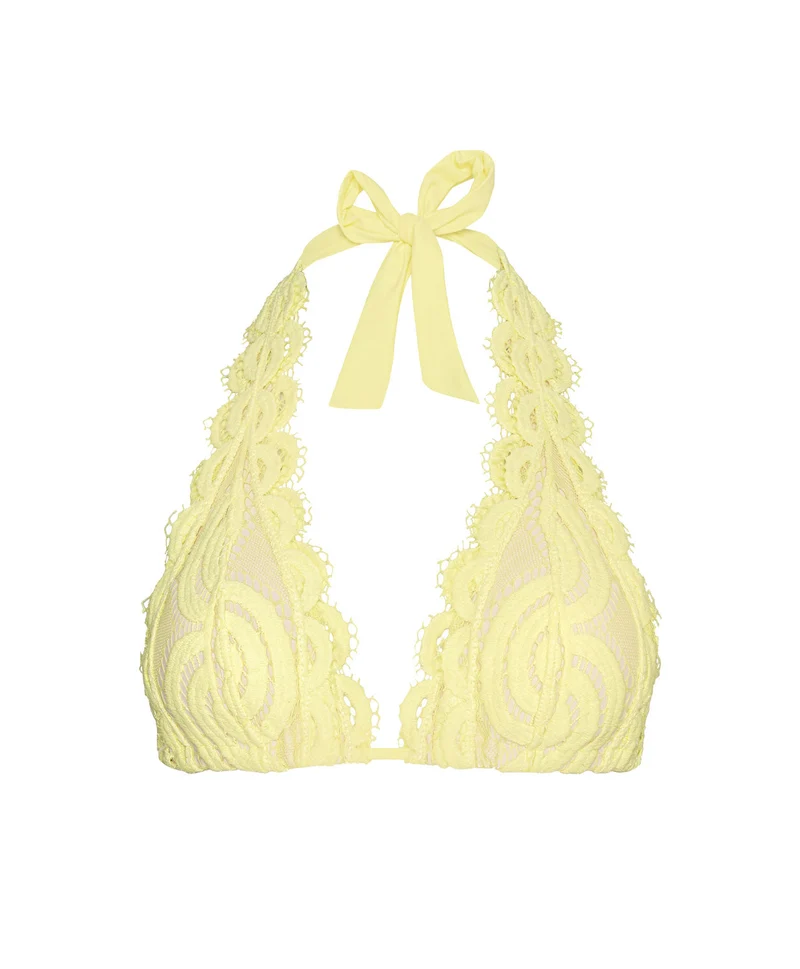 PQ Swim Buttercup Kant Halter Bikinitop